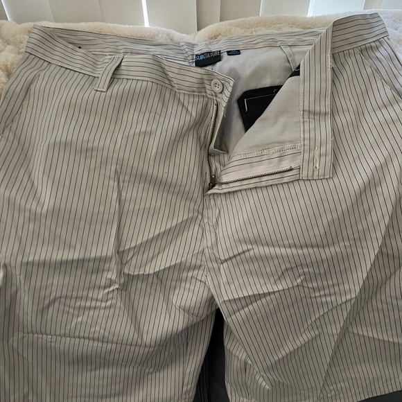 Mens “Sub Culture” size 40 gray with black pin stripes - Picture 2 of 3